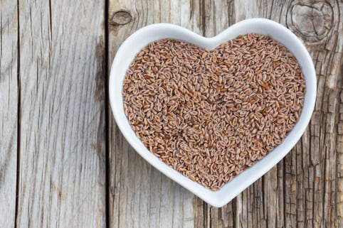 grains heart shaped bowl